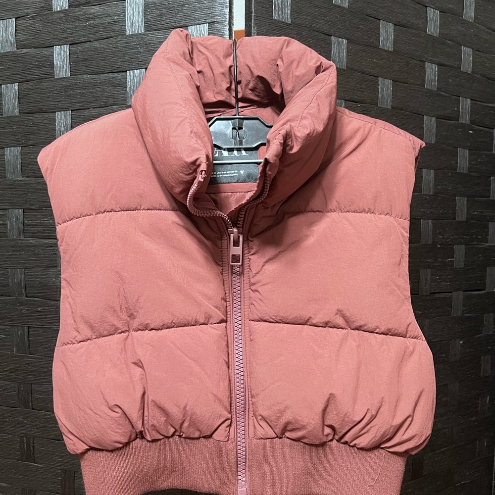 Zara cropped vest